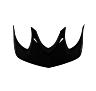 TROY LEE DESIGNS A1 VISOR, CLASSIC, TROOPER, ONE SIZE