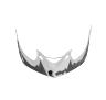 TROY LEE DESIGNS A1 VISOR, VERTIGO, FLO YELLOW, ONE SIZE