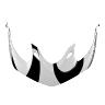 TROY LEE DESIGNS A1 HELMET VISOR, WELTER WHITE/MARINE, ONE SIZE