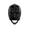 TROY LEE DESIGNS D3 VISOR (FL), FACTORY, RED, ONE SIZE