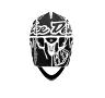 TROY LEE DESIGNS D3 VISOR (FL), FACTORY, WHITE/GRAY, ONE SIZE