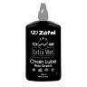 LUBRIFIANT VELO CHAINE ZEFAL EXTRA WET TOUTES CONDITIONS (BURETTE 120ML) - DURABILITE EXCEPTIONNELLE A BASE DE CERAMIQUE -