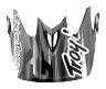 TROY LEE DESIGNS D3 VISOR (CF), CODE, BLUE, ONE SIZE