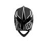 TROY LEE DESIGNS D3 VISOR (CM), CORONA, RED/GRAY, ONE SIZE