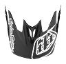 TROY LEE DESIGNS D3 HELMET VISOR, VOLT, BLUE, ONE SIZE