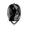 TROY LEE DESIGNS D3 VISOR (CF), JET, BLUE, ONE SIZE