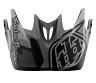 TROY LEE DESIGNS D3 VISOR (FL), SPEEDCODE, GRAY, ONE SIZE