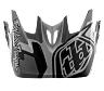 TROY LEE DESIGNS D3 VISOR (FL), SPEEDCODE, BLUE/BLACK, ONE SIZE
