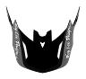 TROY LEE DESIGNS D4 HELMET VISOR, REVERB, PINK/PURPLE, ONE SIZE