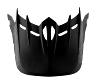 TROY LEE DESIGNS D2 VISOR (CM), MIDNIGHT II, BLACK, ONE SIZE
