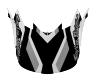 TROY LEE DESIGNS GP HELMET VISOR, APEX, GRAY/ORANGE, ONE SIZE