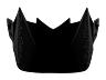TROY LEE DESIGNS GP HELMETET VISOR, MONO, BLACK, ONE SIZE
