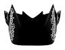 TROY LEE DESIGNS GP VISOR, BLOCK, BLACK/WHITE, ONE SIZE