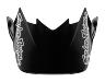 TROY LEE DESIGNS GP VISOR, BLOCK, BLUE/WHITE, ONE SIZE