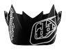 TROY LEE DESIGNS GP VISOR, SILHOUETTE, NAVY/WHITE, ONE SIZE
