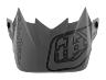TROY LEE DESIGNS GP VISOR, SILHOUETTE, ORANGE/CYAN, ONE SIZE