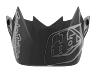 TROY LEE DESIGNS GP VISOR, SILHOUETTE, RED/SILVER, ONE SIZE