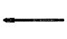 NG SPORTS PACHAI THRU-AXLE FOR TRAILER, RW 12X180MM, M12X1.75, 20MM, BLACK