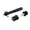 BLOCAGE ANTIVOL DE TIGE DE SELLE NEWTON NOIR (KIT 2 PIECES)