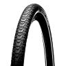 PNEU VTT URBAIN - VAE 26 X 1.75 HUTCHINSON HAUSSMANN INFINITY PROTECT NOIR TR RENFORCE 5MM FLANC REFLEX (47-559) HOMOLOGUE VAE E50