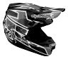 TROY LEE DESIGNS SE5 ECE CARBON MIPS HELMET, LIGHTNING, BLACK, XXL | 62-63CM