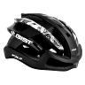 CASQUE VELO ADULTE GIST ROUTE VOLO NOIR MAT-POP ART FULL IN-MOLD TAILLE 52-56 REGLAGE MOLETTE 210GRS