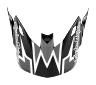 TROY LEE DESIGNS SE5 HELMET VISOR, LIGHTNING, BLUE, ONE SIZE