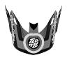 TROY LEE DESIGNS SE5 HELMET VISOR, DROP IN, BLACK, ONE SIZE