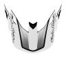 TROY LEE DESIGNS SE5 HELMET VISOR, QUALIFIER, GLO YELLOW/BLACK, ONE SIZE