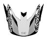 TROY LEE DESIGNS SE5 HELMET VISOR, OMEGA, BLACK/FLO YELLOW, ONE SIZE