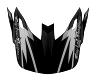 TROY LEE DESIGNS SE5 HELMET VISOR, INFERNO, BLACK, ONE SIZE