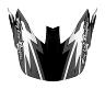TROY LEE DESIGNS SE5 HELMET VISOR, INFERNO, RED, ONE SIZE