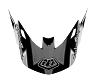TROY LEE DESIGNS SE5 HELMET VISOR, GRAPH, YELLOW/NAVY, ONE SIZE