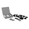 KIT REPARATION CHAMBRE A AIR TIP TOP TT12 VOITURE BOITE (4 PCS 37MM + 2 PCS 45MM + 1 PC 54MM + 1 PC 75MM + 1PC 74X37MM + COLLE 10G + PAPIER PONCE) AVEC NOTICE (506 0519)