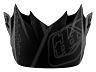TROY LEE DESIGNS SE4 HELMET VISOR, METRIC, BLACK, ONE SIZE