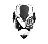 TROY LEE DESIGNS SE4 VISOR (CF), TWILIGHT, WHITE, ONE SIZE