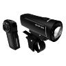 ECLAIRAGE VELO USB KIT TRELOCK LS300 ET LS740 VECTOR VISIBILITE 45M 30 LUX (AUTONOMIE AVANT 12H-ARRIERE 10H) NOIR - VU A 2750M - 500M