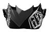 TROY LEE DESIGNS SE4 VISOR (PA), BETA, YELLOW/PURPLE, ONE SIZE