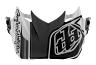 TROY LEE DESIGNS SE4 VISOR, SPEED, YELLOW/GRAY, ONE SIZE