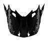 TROY LEE DESIGNS SE4 HELMET VISOR, FLAGSTAFF, BLACK, ONE SIZE