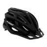 CASQUE VELO ADULTE GIST E-BIKE PLANET URBAN NOIR MAT IN-MOLD TAILLE 52-58 REGLAGE MOLETTE 212GRS - ECLAIRAGE INTEGRE