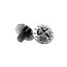 TROY LEE DESIGNS SE4/D3 HELMETET VISOR SCREW KIT, PLASTIC, BLACK (3 PCS.), ONE SIZE