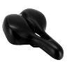 SELLE NEWTON CITY FLUIDYNAMIC DOUBLE DENSITE CONFORT 21 AVEC TROU CENTRAL MODERATE NOIR FEMME 268X199MM (OFFRE SPECIALE)