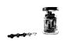 NG SPORTS BOTTLE CAGE SCREWS, PU/50, WORKSHOP PACKAGING, BLACK MATTE, SILVER, RED, BLUE, GOLD