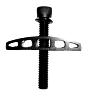 NG SPORTS KICKSTAND PLATE, ALUMINIUM, BLACK