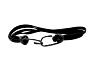 NG SPORTS STRAP WITH HOOKS, 4-FACH, 600MM, BLACK