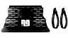 NG SPORTS ZEERA HANDLEBAR BAG SYSTEM RACK, 34X18,5CM, INCL. 2X FIXPLUS STRAP, 66CM, BLACK