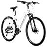 VELO MUSCULAIRE VTC 28 LEADER FOX SUMAVA FEMME BLANC MAT 9V CADRE 18 POUCES (TAILLE ADULTE 170 à 178 CM)