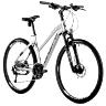 VELO MUSCULAIRE VTC 28 LEADER FOX SUMAVA FEMME ARGENT MAT 9V CADRE 20 POUCES (TAILLE ADULTE 180 à 188 CM)