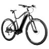 VELO ELECTRIQUE-VAE VTT 29 LEADER FOX SWAN HOMME GRIS 9V MOTEUR CENTRAL BAFANG M300 36V 80NM BATTERIE 15AH (TAILLE CADRE 17,5'' - H45CM - M - POUR ADULTE DE 168CM à 178CM)